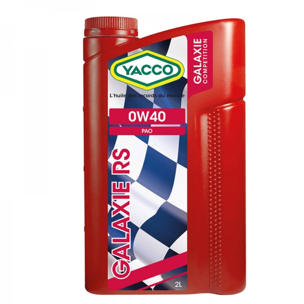 YACCO赛车天王机油全合成机油OW40赛事专用PAO级原装原瓶进口2L装