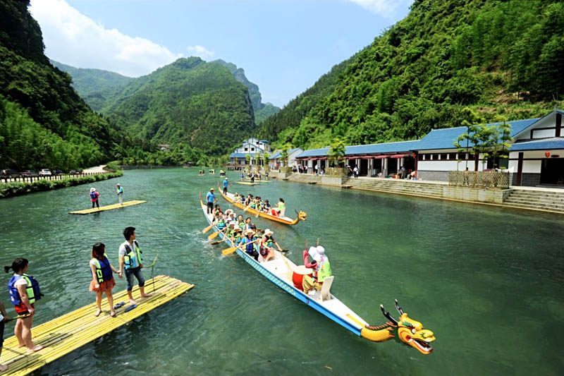 三峡竹海一日游图片